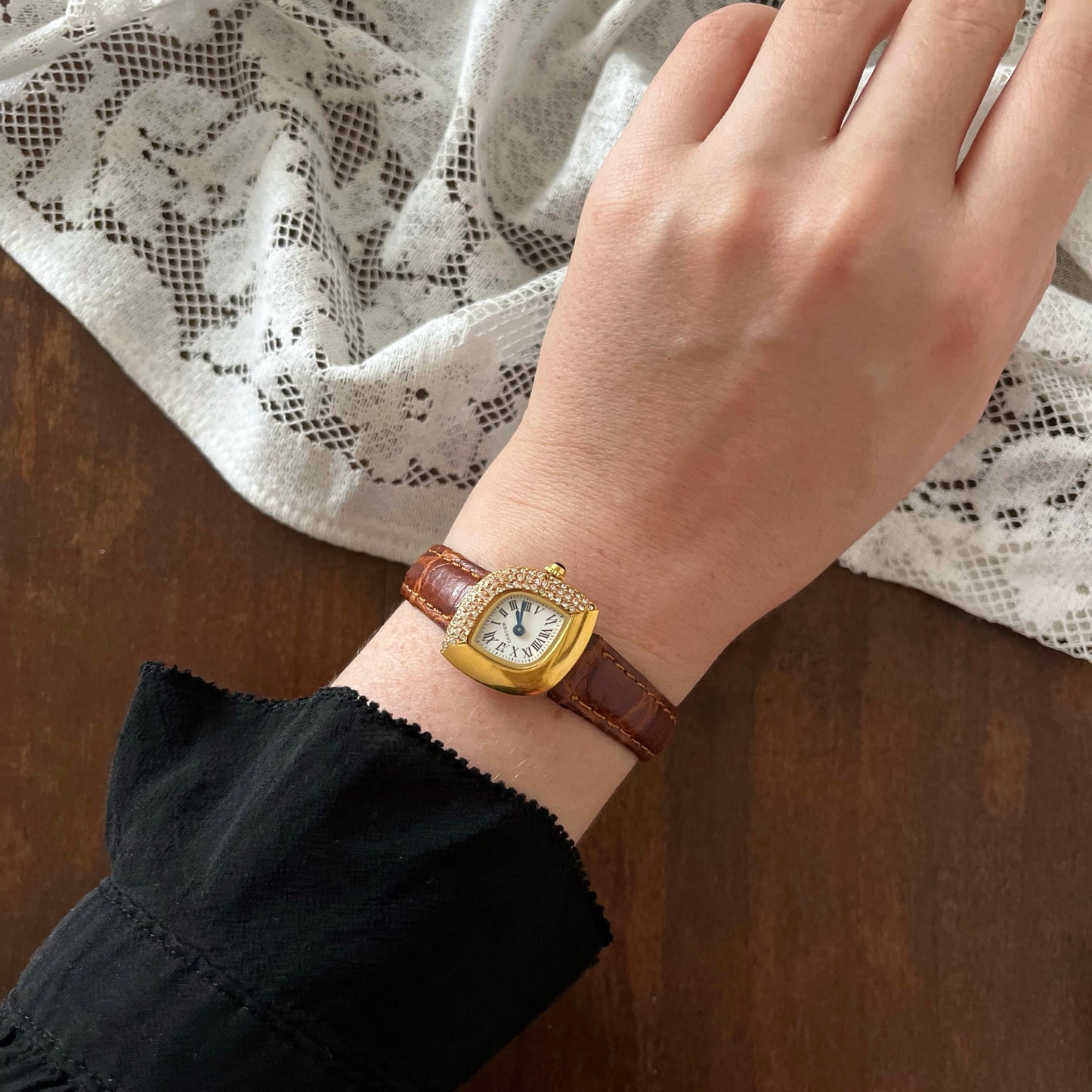 relógio inspo cartier navette