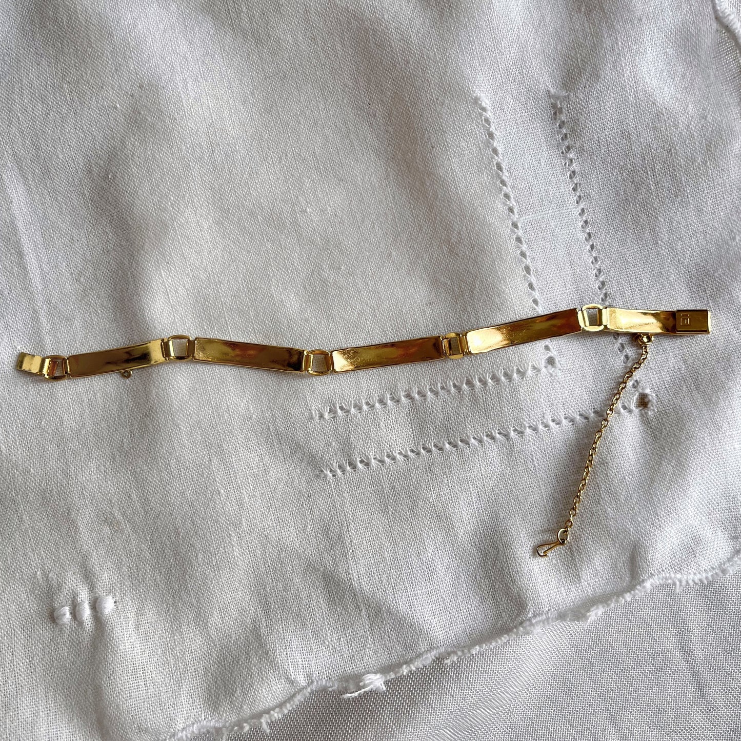 pulseira damasquinada