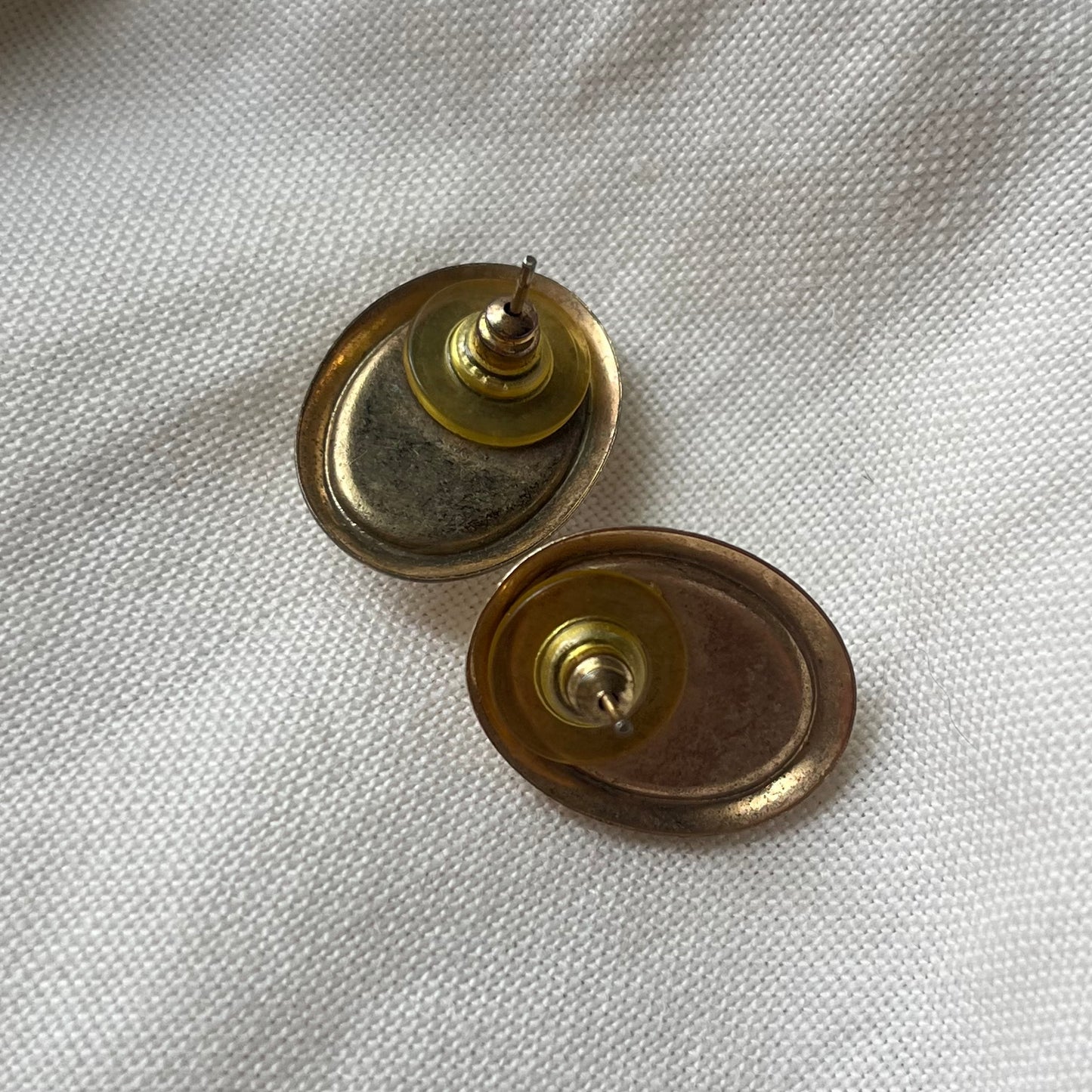 brincos vintage pearl