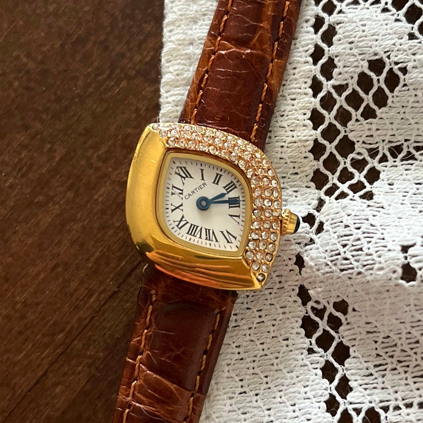 relógio inspo cartier navette