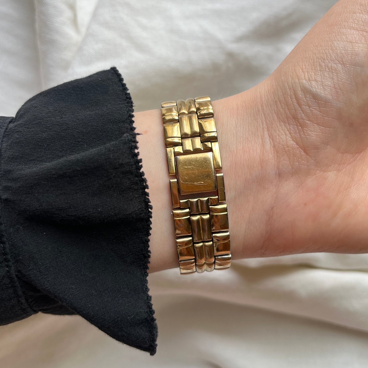 relógio seiko dourado