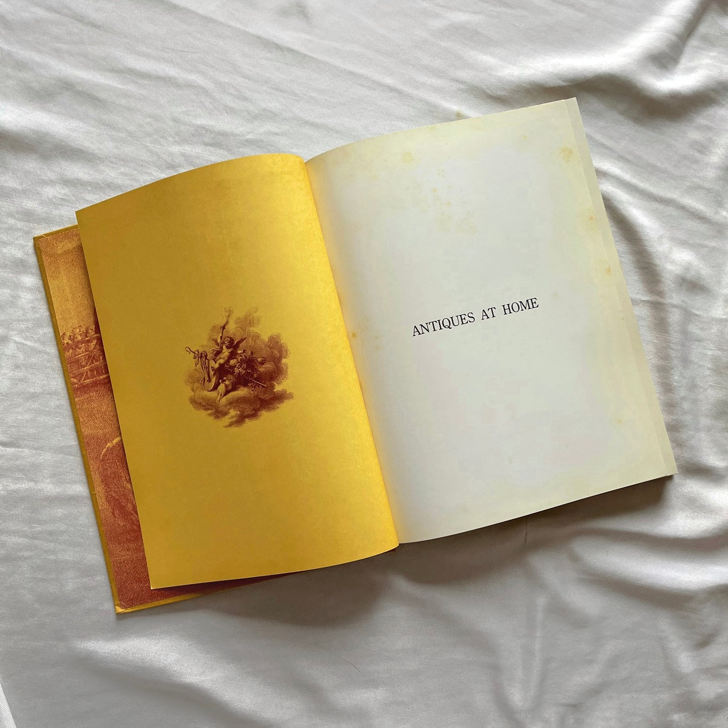 livro antiques at home