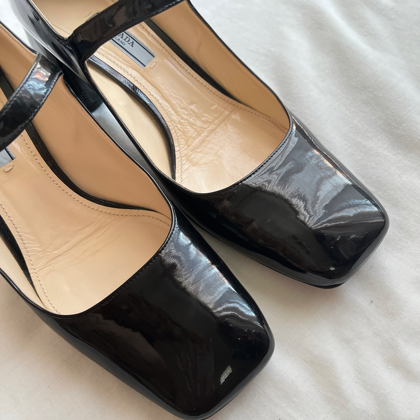 Prada mary janes