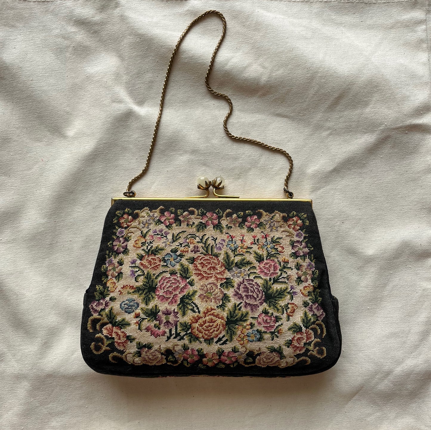 bolsa petit point