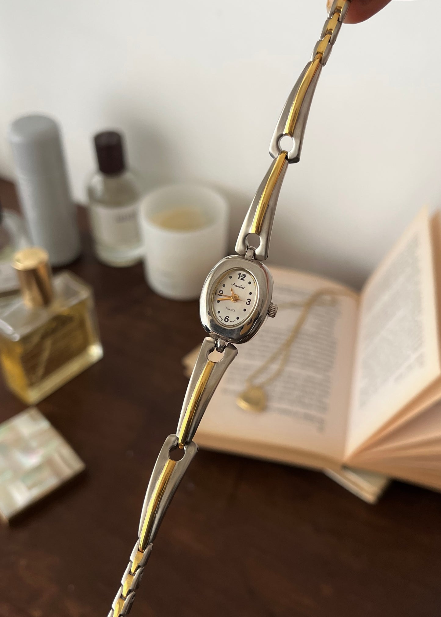 relógio annibel dual tone II