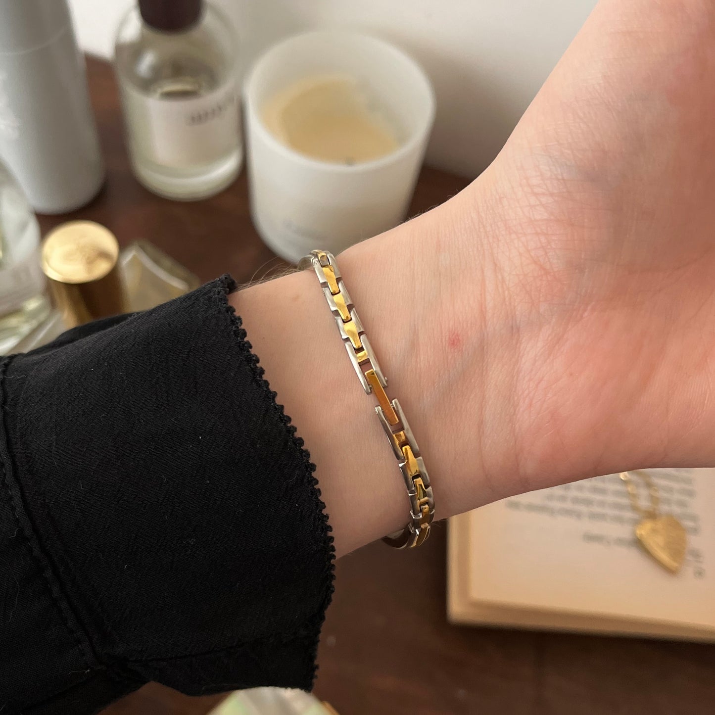 relógio annibel dual tone II