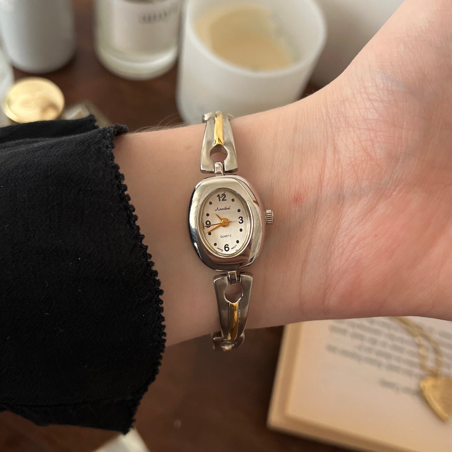 relógio annibel dual tone II
