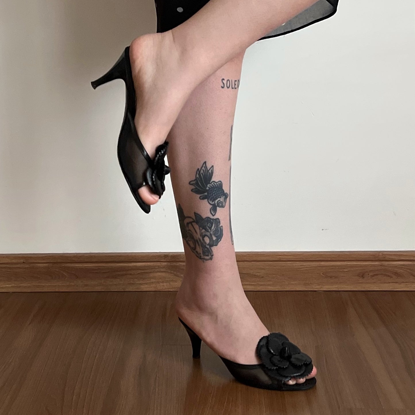 kitten heel Chanel