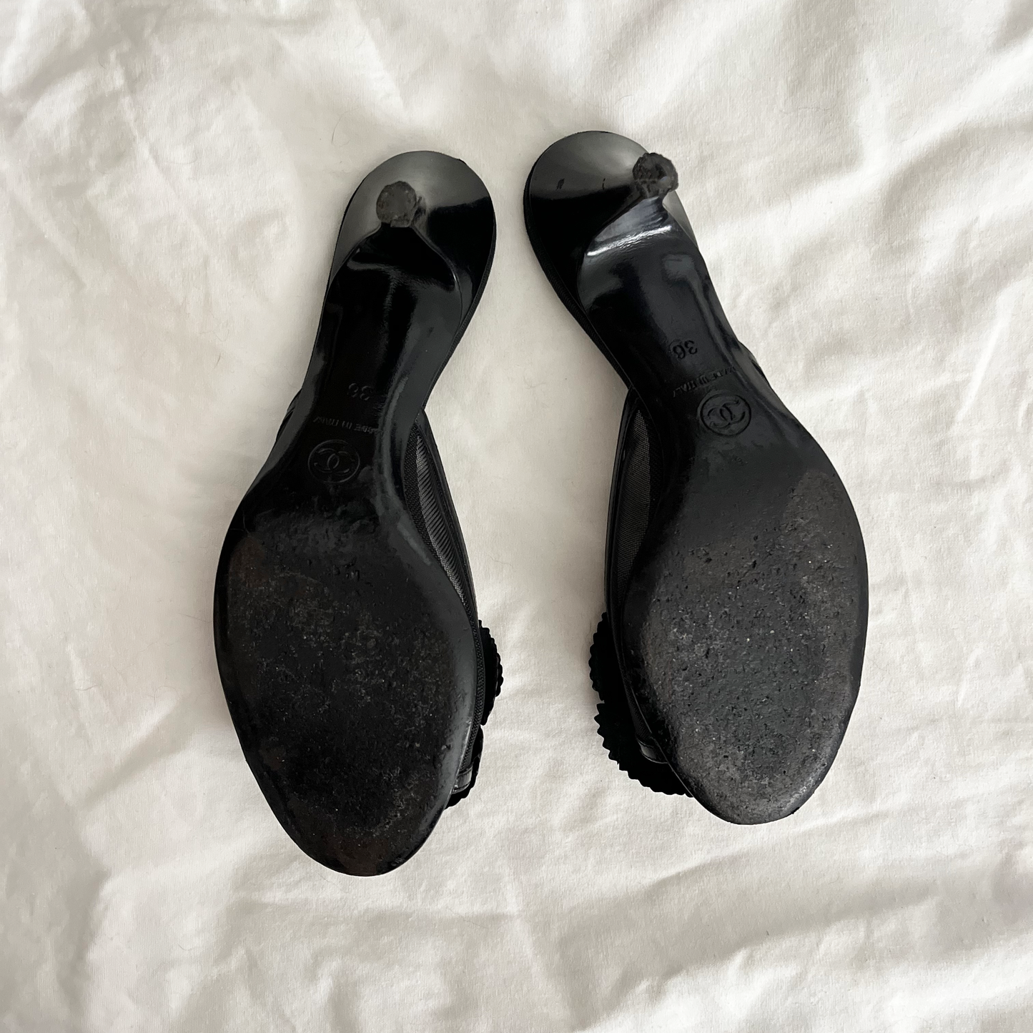 kitten heel Chanel