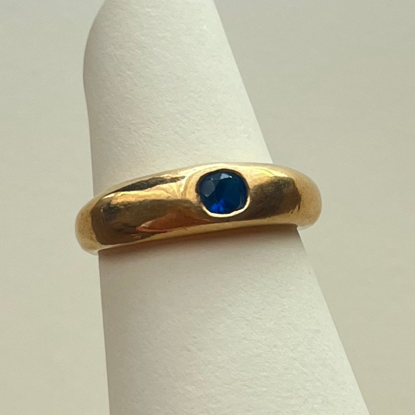 anel 'estrela azul'