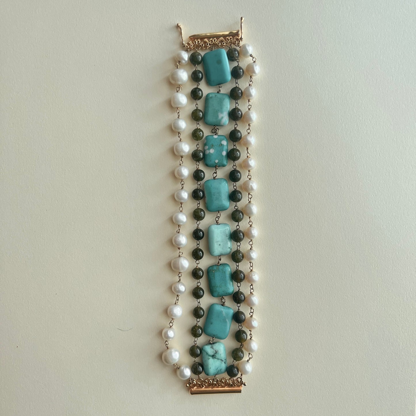 pulseira 'orvalho da manhã'