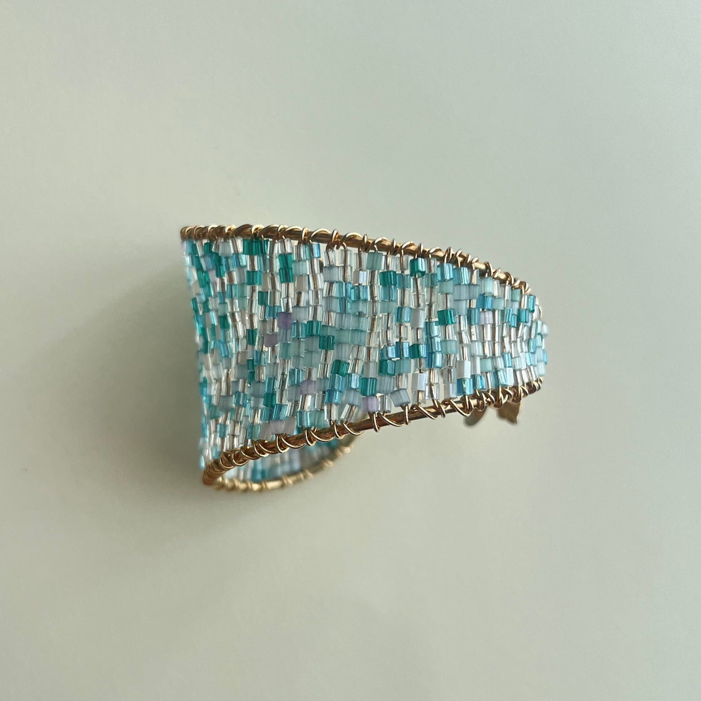 bracelete 'flor celeste'