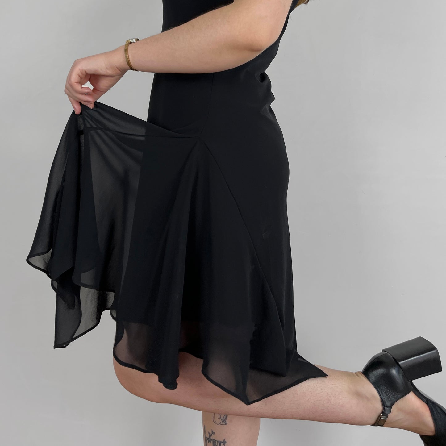 vestido midi vintage