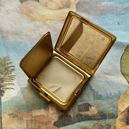 estojo compacto vintage