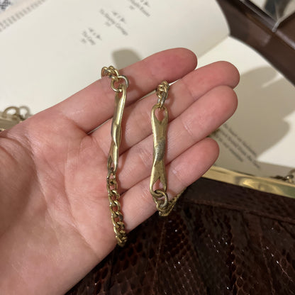 bolsa vintage lizard