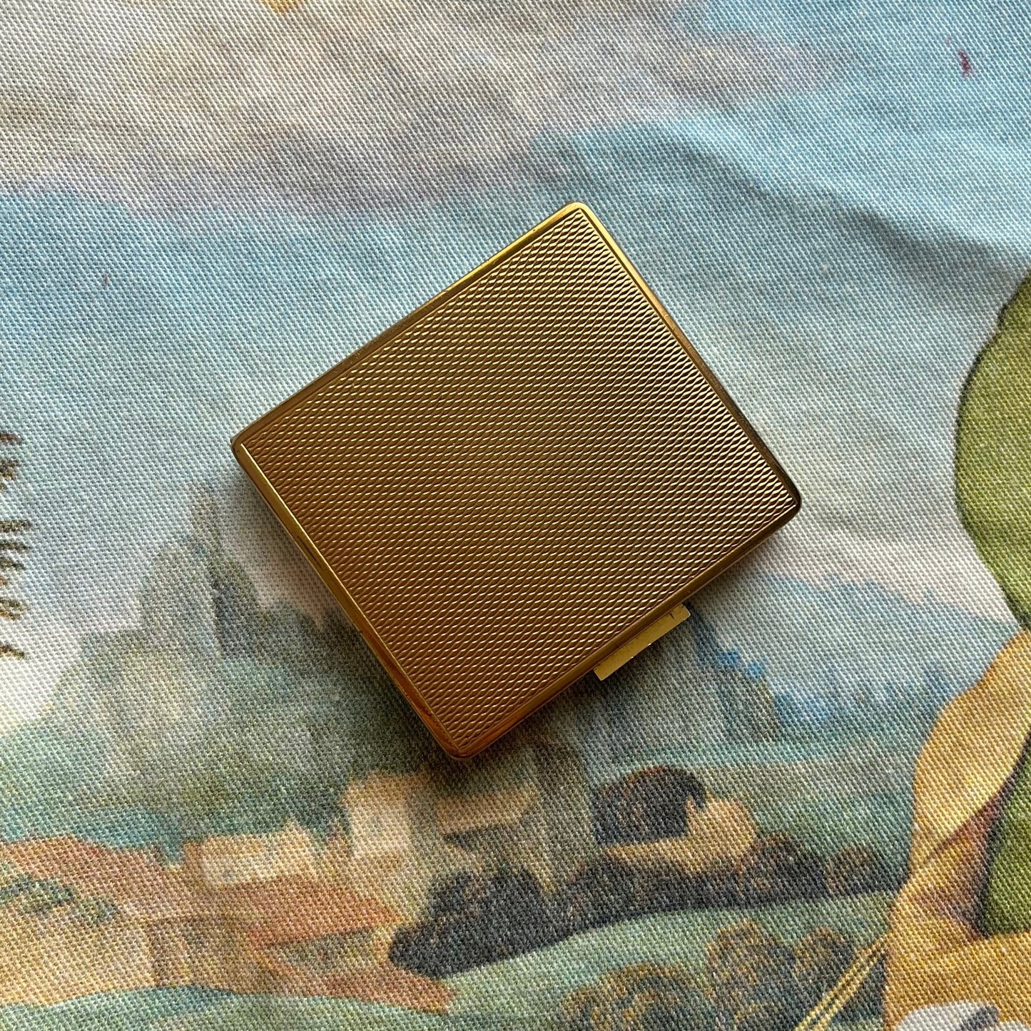 estojo compacto vintage