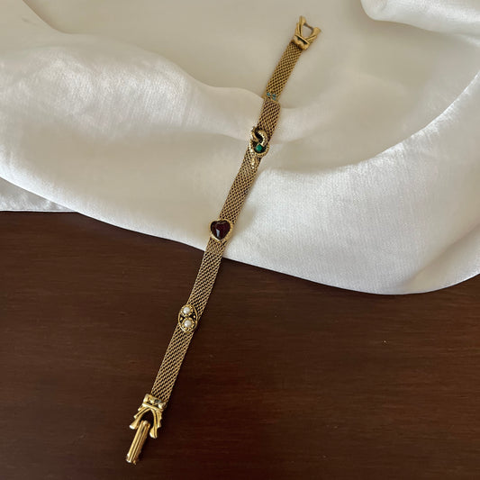 pulseira vintage Goldette