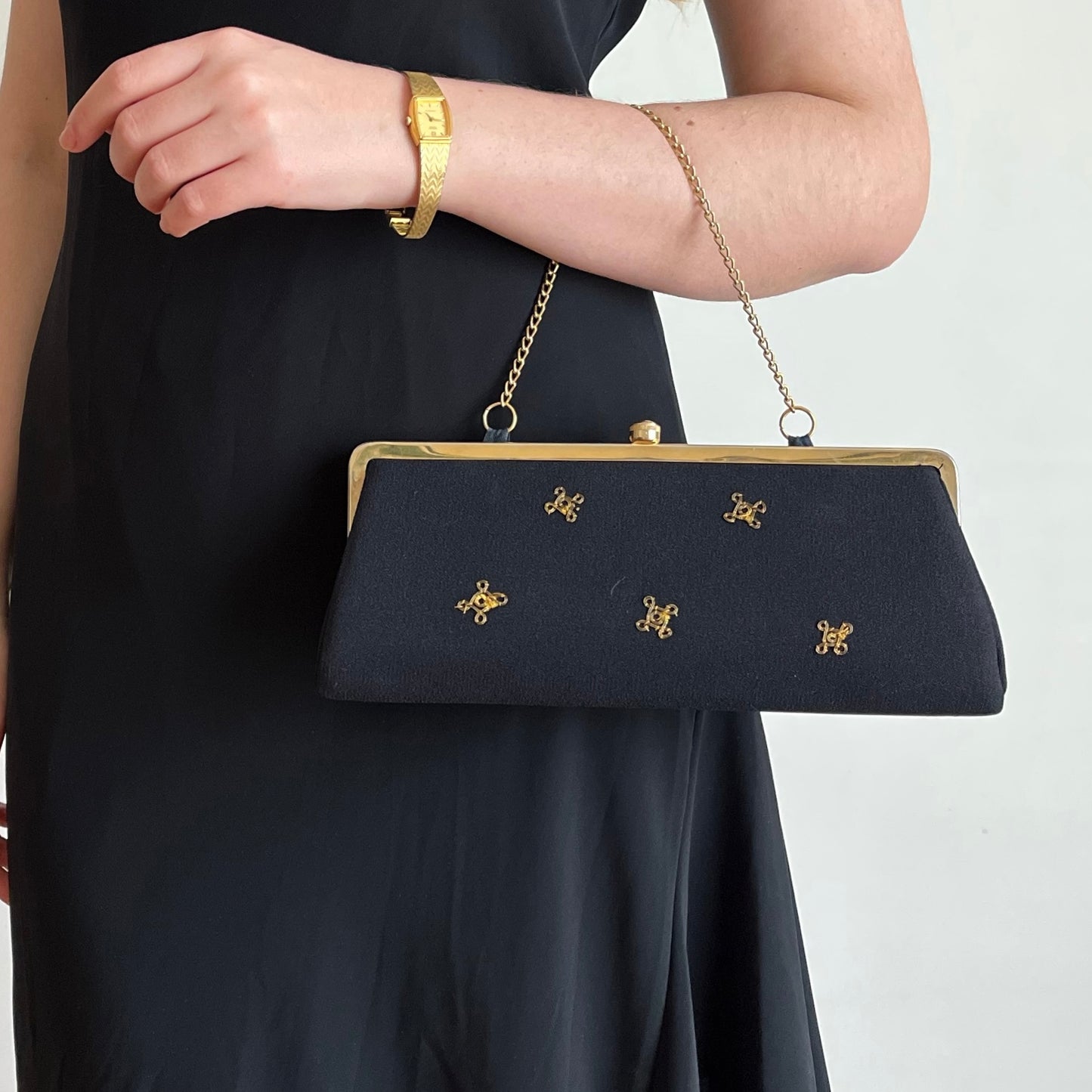 bolsa vintage bordada