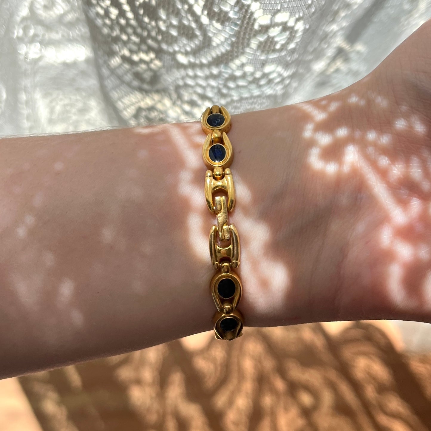 relógio quartz azul
