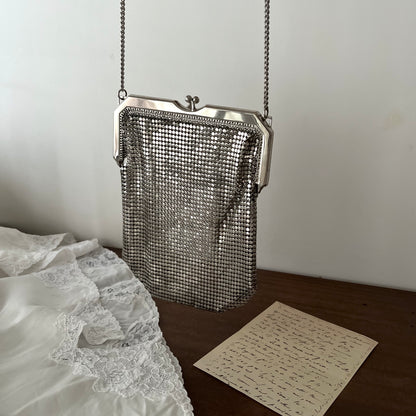 bolsa malha de metal