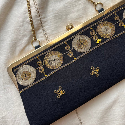 bolsa vintage bordada