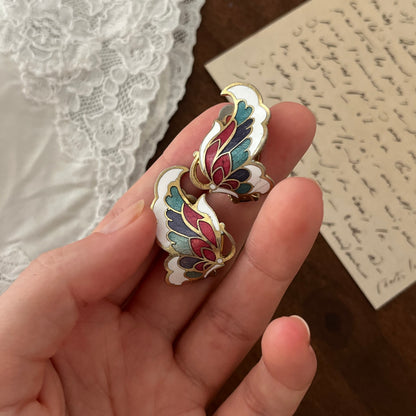 brincos cloisonne