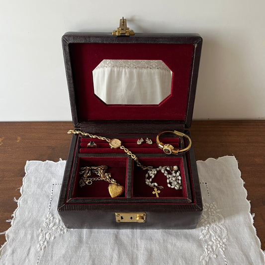 porta jóias vintage