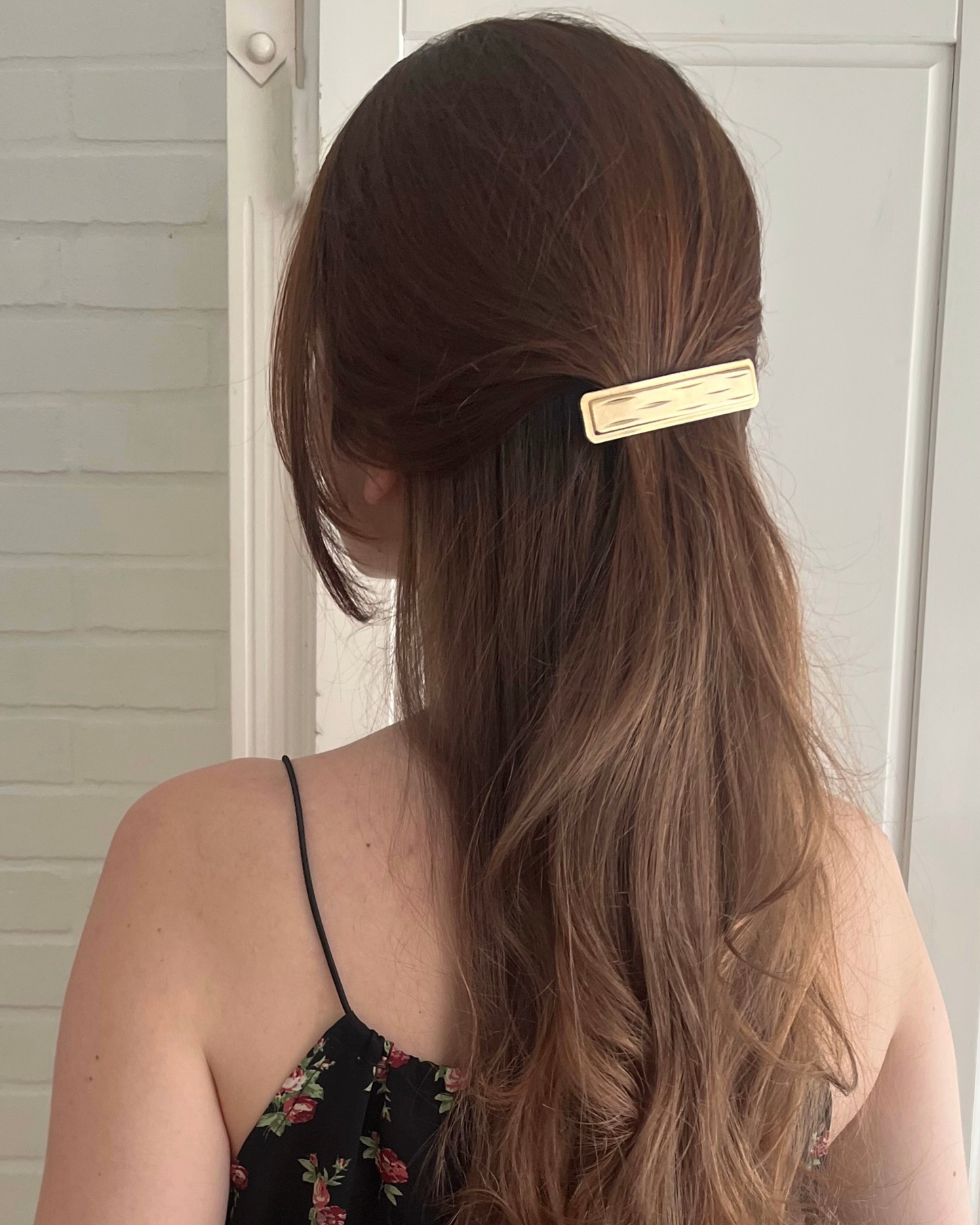 presilha vintage dourada