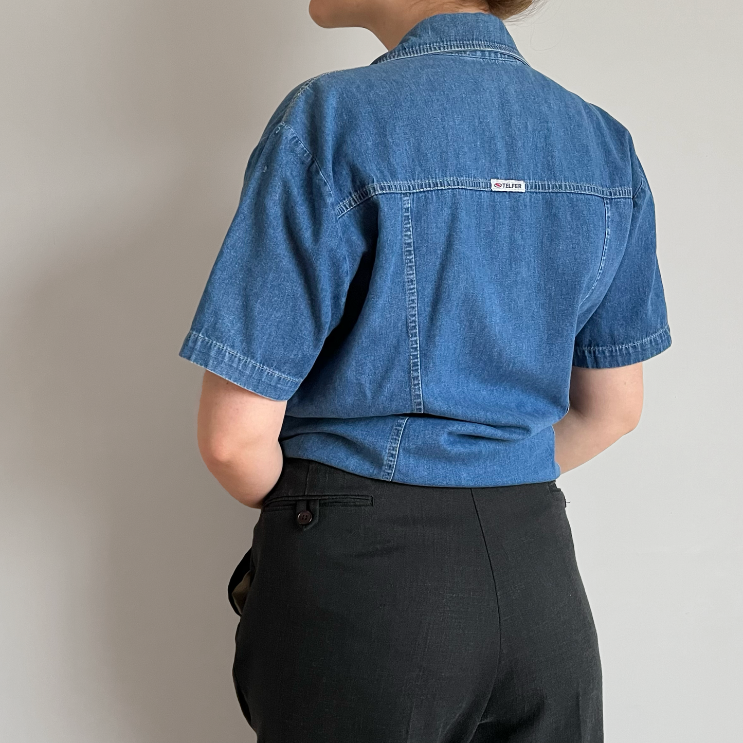 camisa jeans vintage