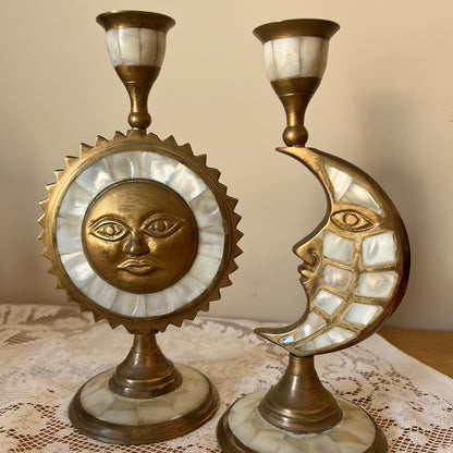 castiçais vintage