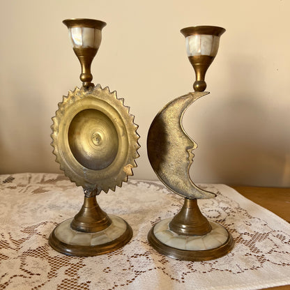 castiçais vintage