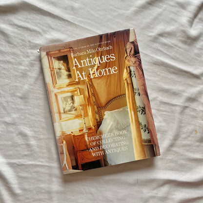 livro antiques at home