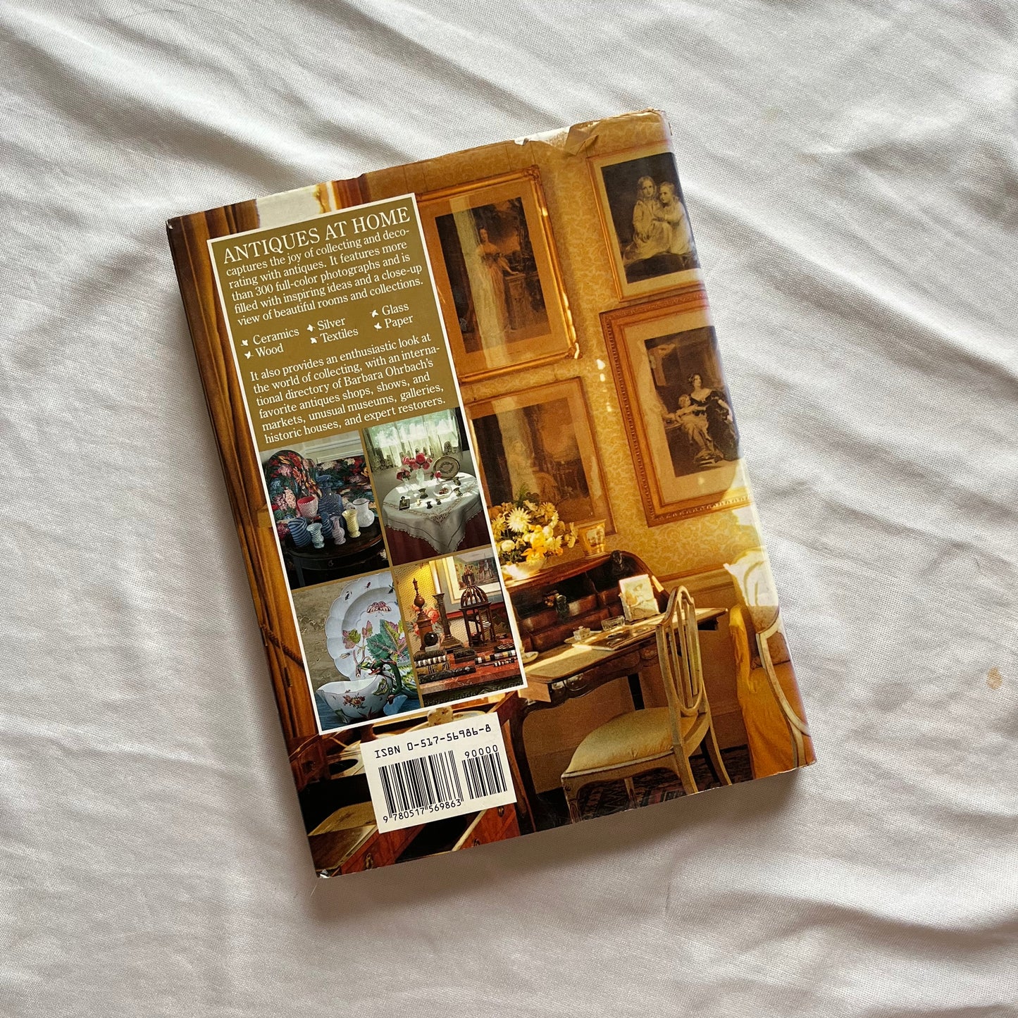 livro antiques at home