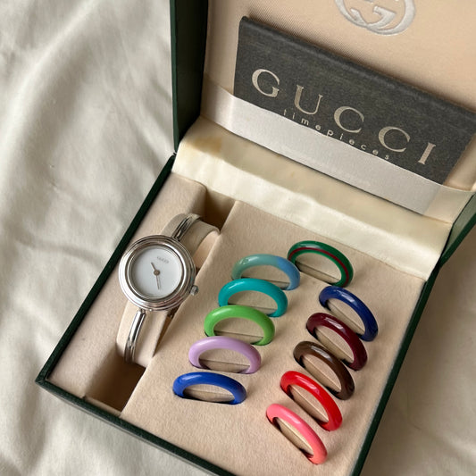 Gucci 1100 Interchangeable Bezel