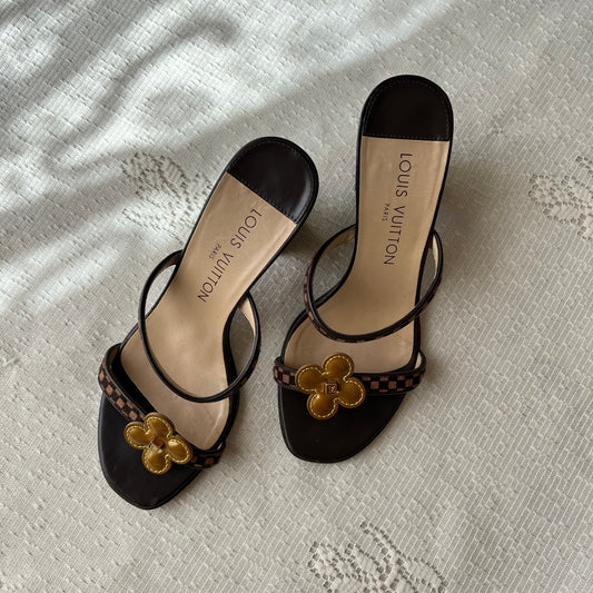 sandália louis vuitton