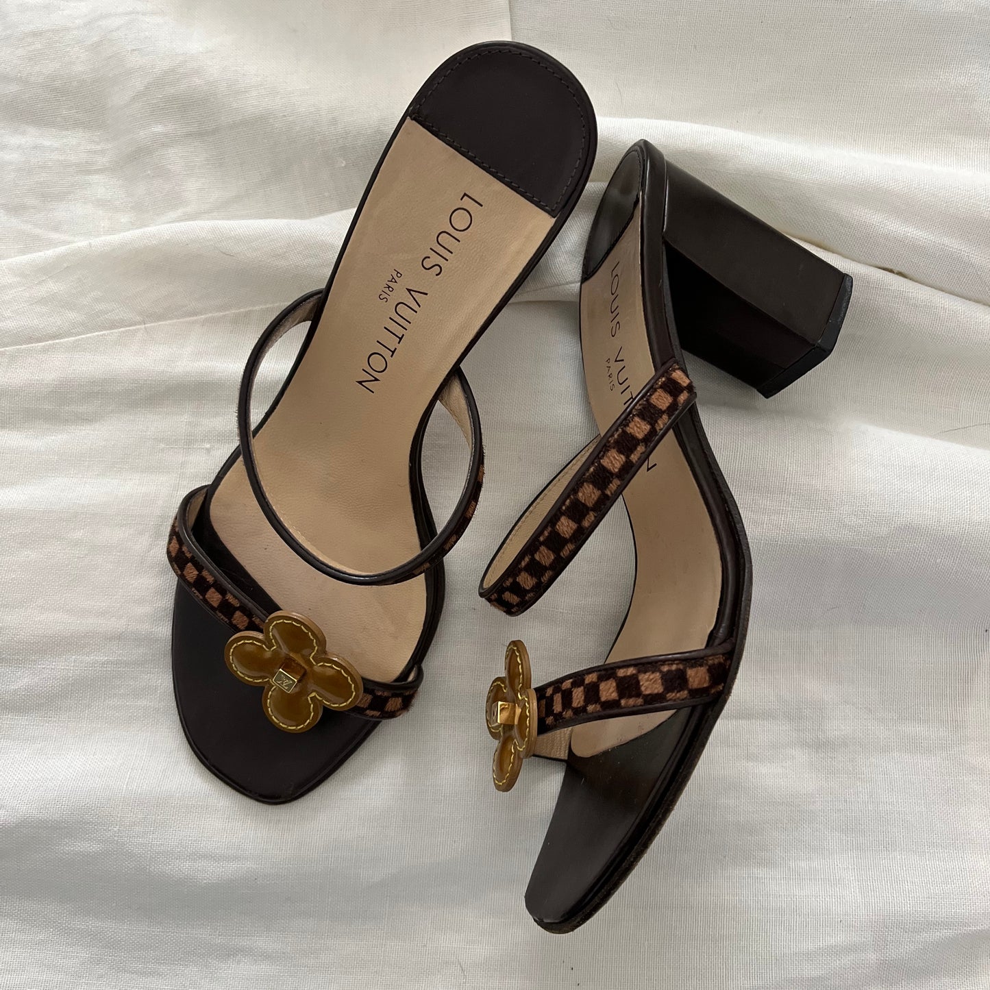 sandália louis vuitton