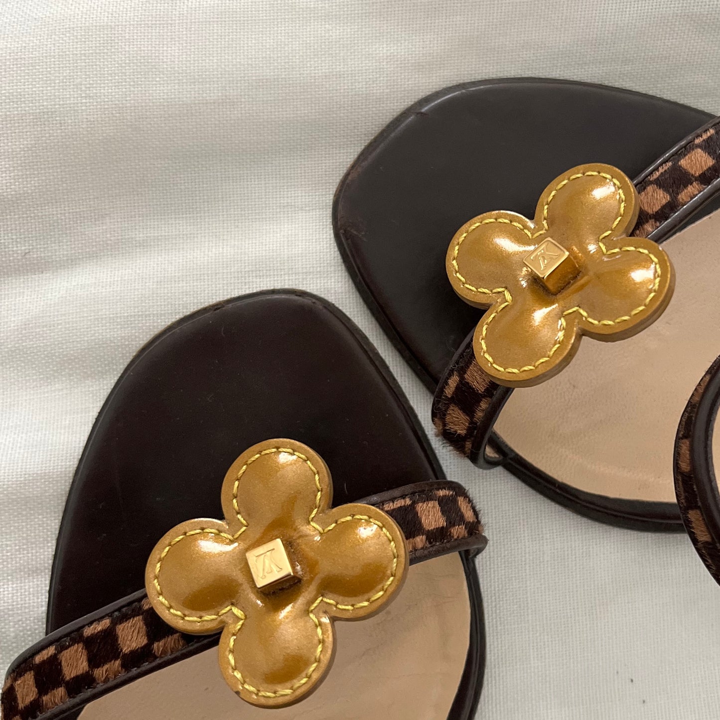 sandália louis vuitton