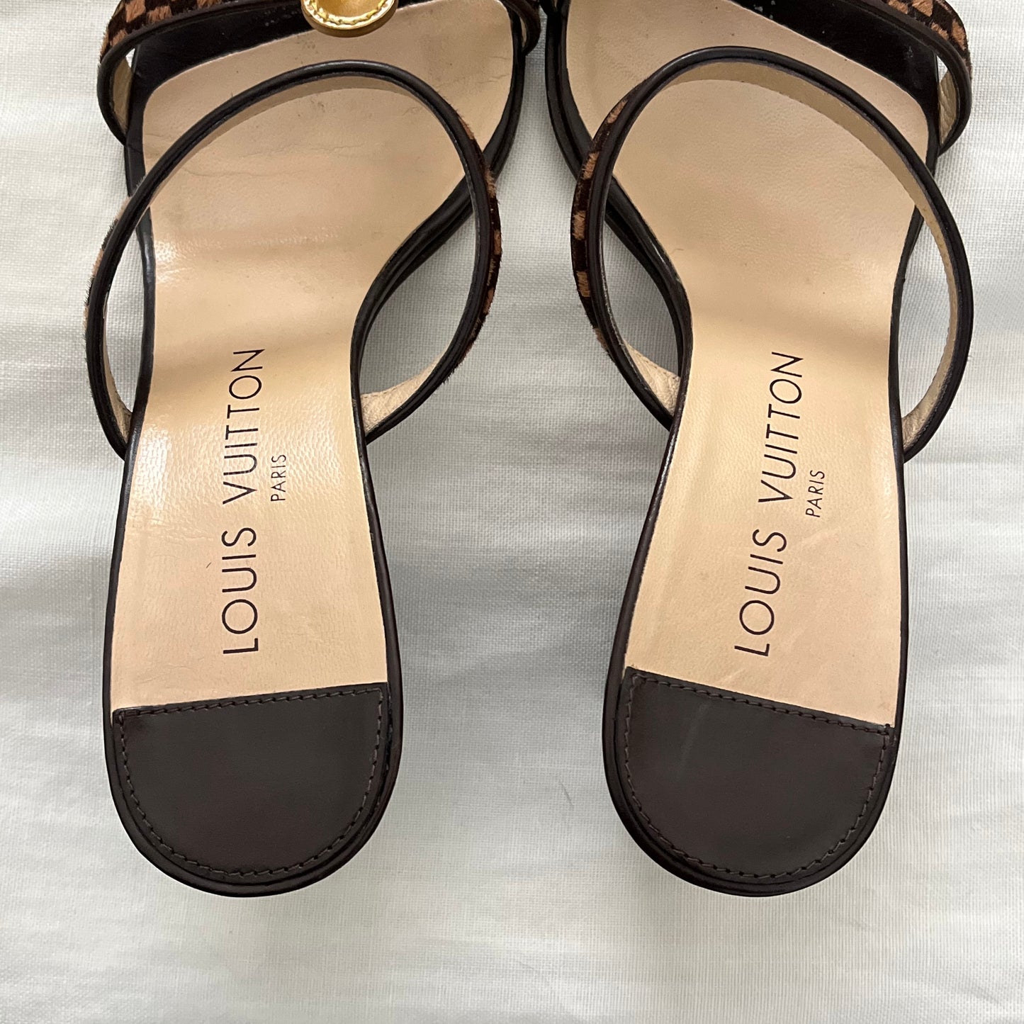 sandália louis vuitton