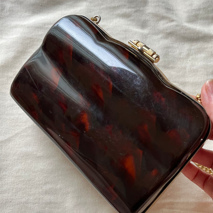 bolsa vintage tortoise