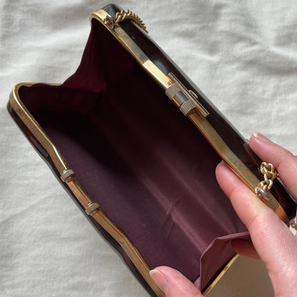 bolsa vintage tortoise