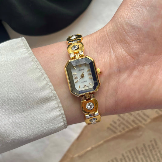 relógio annibel dual tone