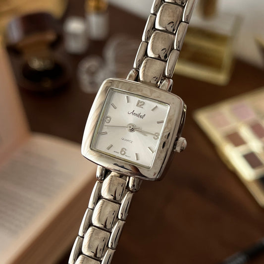 relógio annibel prata
