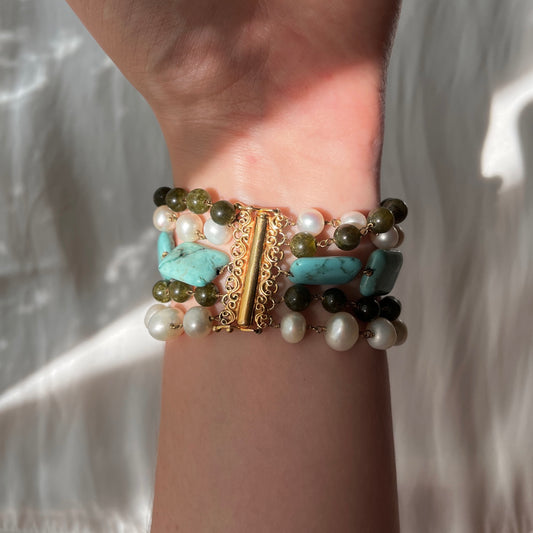 pulseira 'orvalho da manhã'