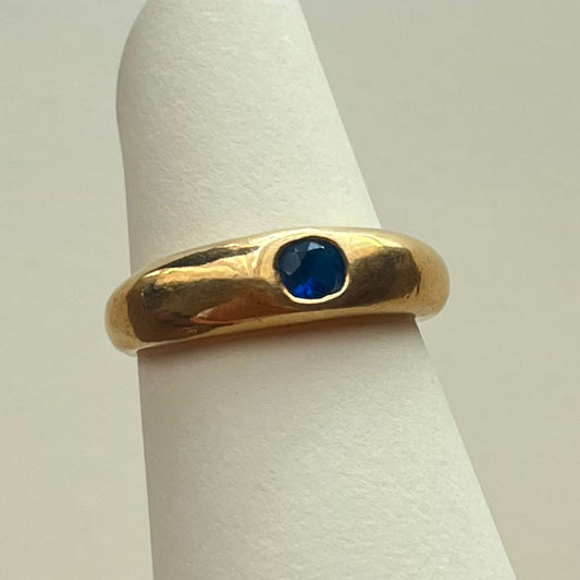 anel 'estrela azul'