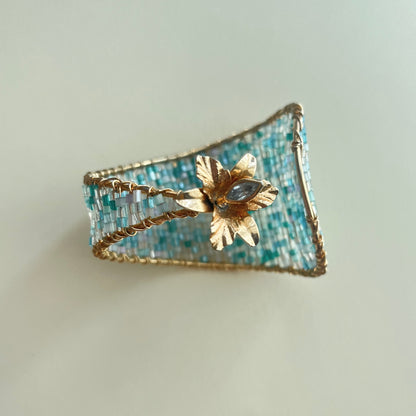 bracelete 'flor celeste'