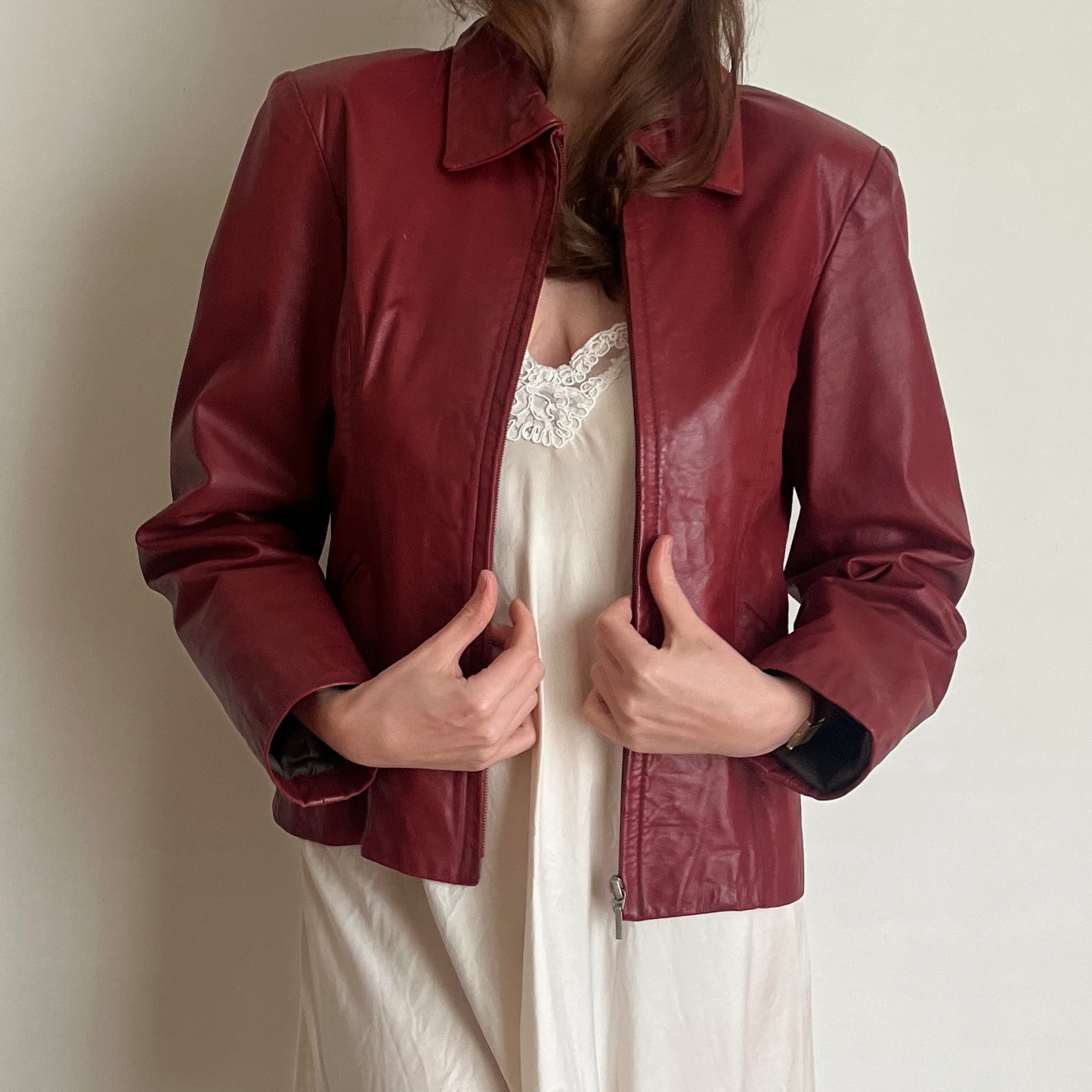 jaqueta bordeaux