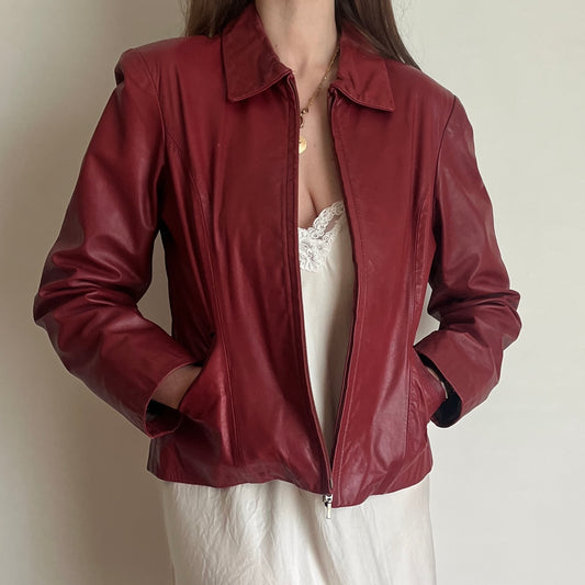 jaqueta bordeaux