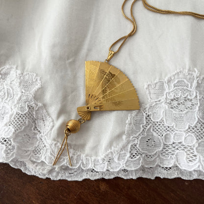 pingente japonês leque