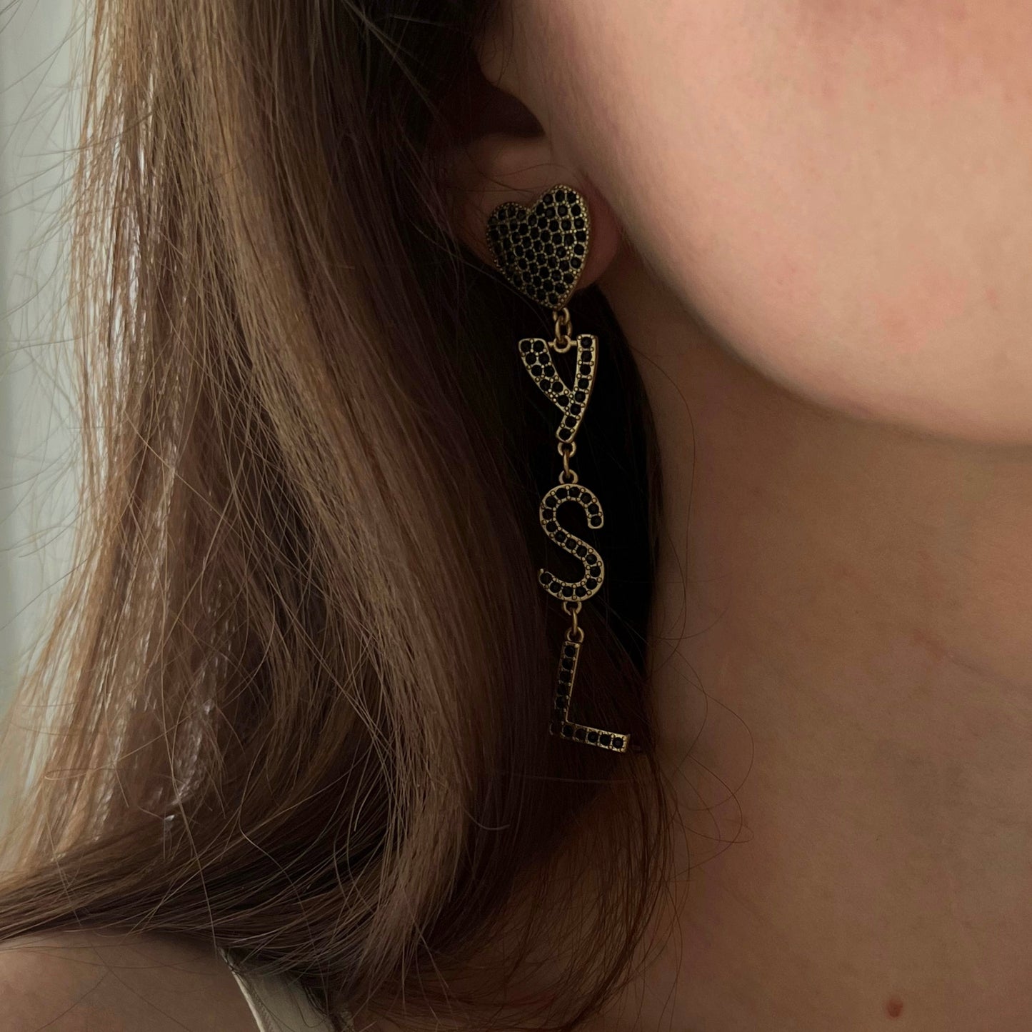 brincos Yves Saint Laurent III