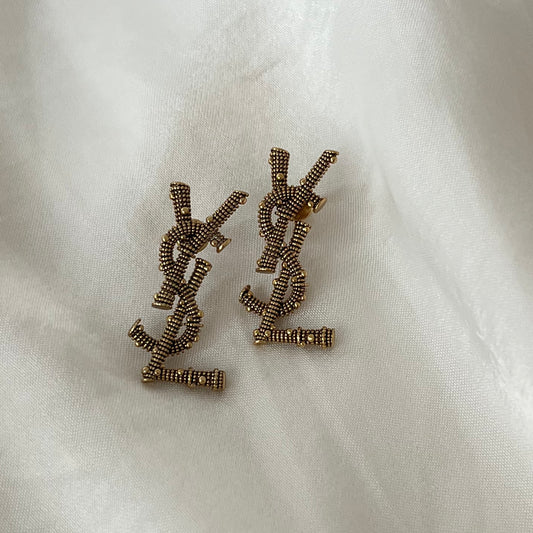 brincos Yves Saint Laurent II